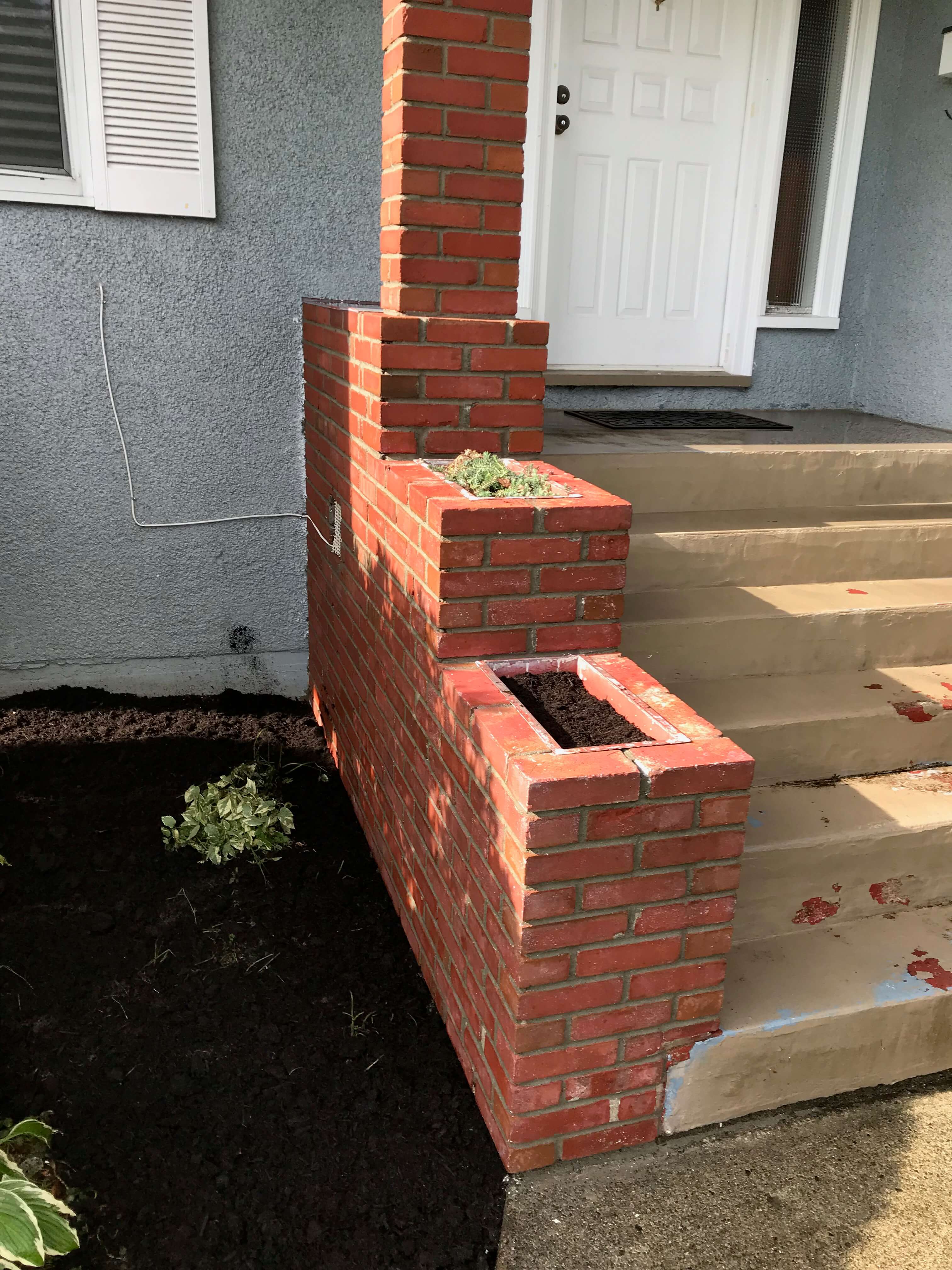 Paint Removal from Brick House in Canada using ThermaTech